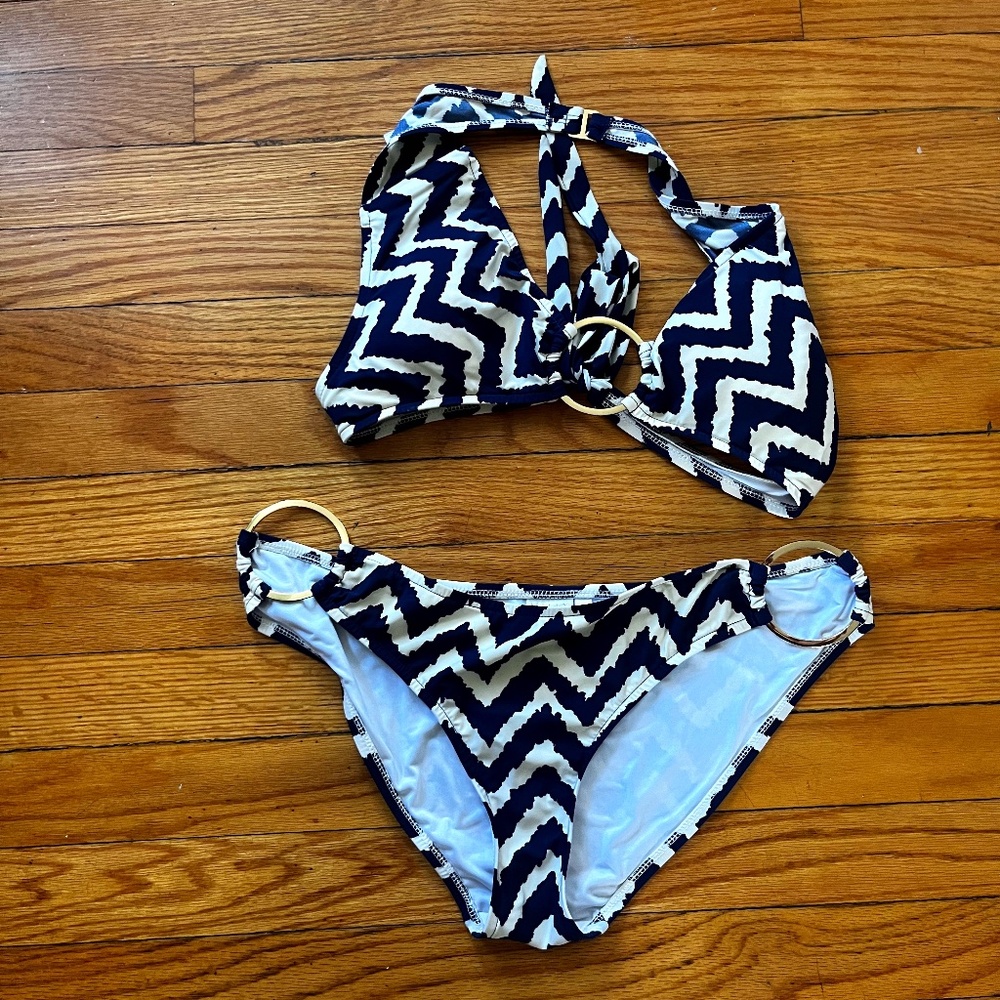 Milly Cabana Gold Ring Bikini